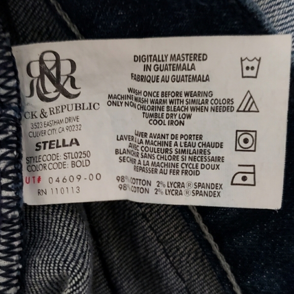 Rock & Republic Stella Jeans 👖  - Picture 6 of 6